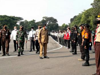 Walikota Pimpin Apel Gelar Pasukan Operasi Ketupat Progo 2021